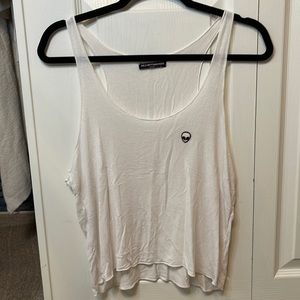 Brandy Melville Alien Patch Crop Top
